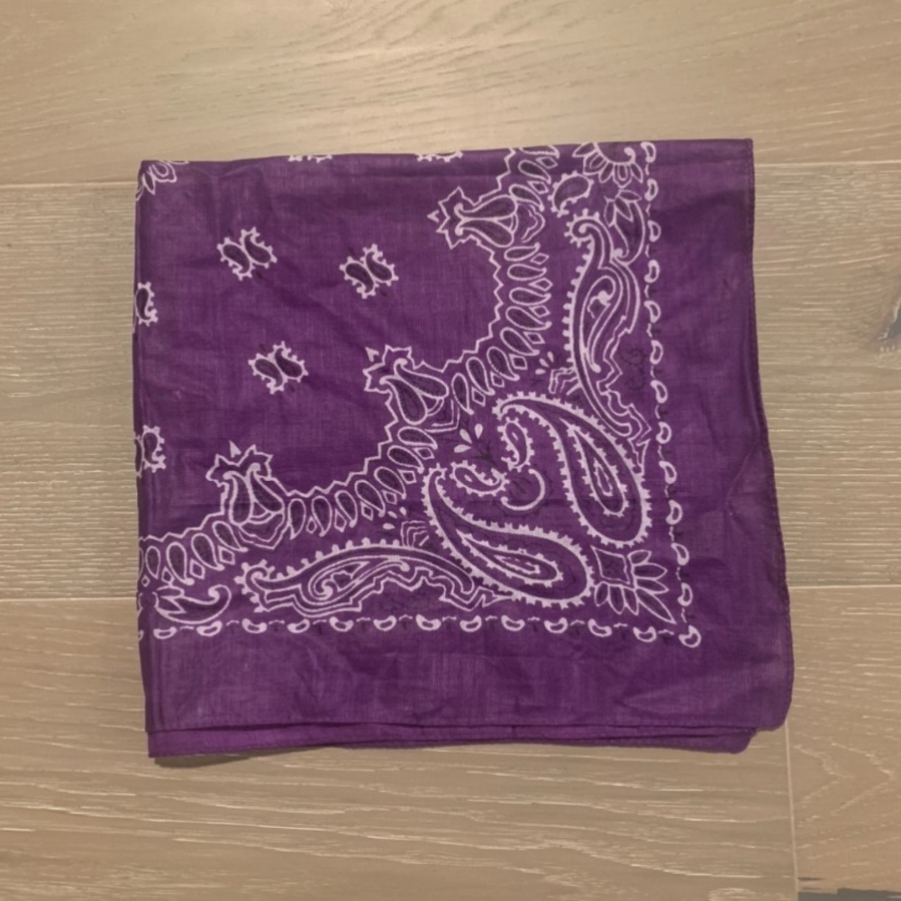 Purple Bandana